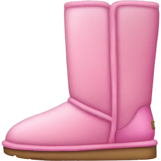 Pink Uggs emoji