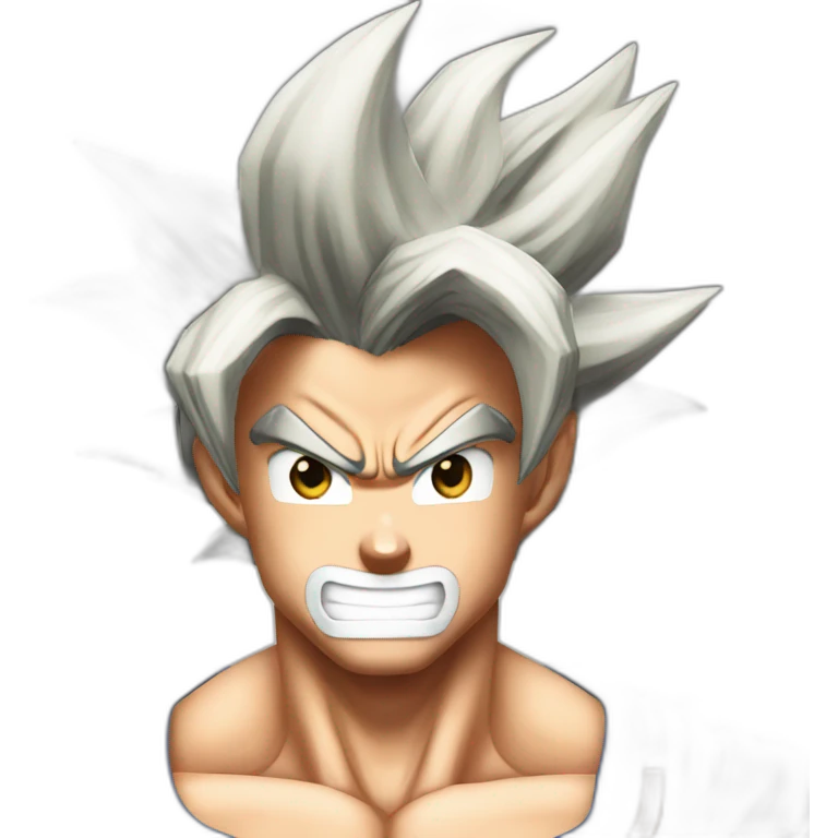 does goku clean nuts? emoji