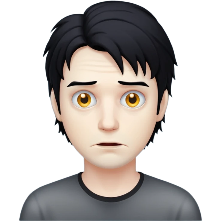 A creepy man emoji