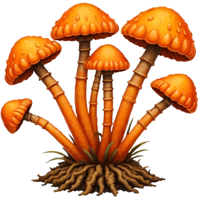 cordyceps mushroom emoji