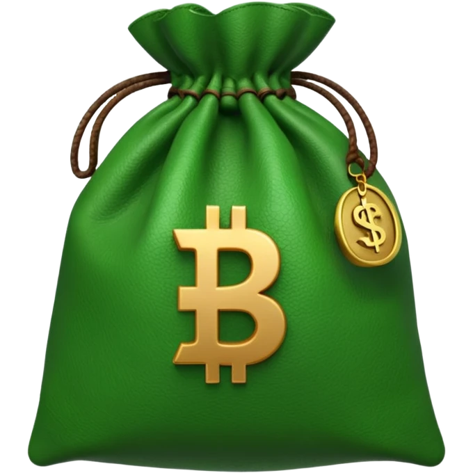 money bag with indian rupeee symbol emoji
