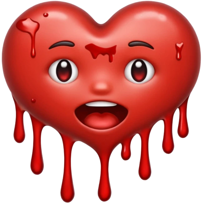 cut emoji bleeding out emoji