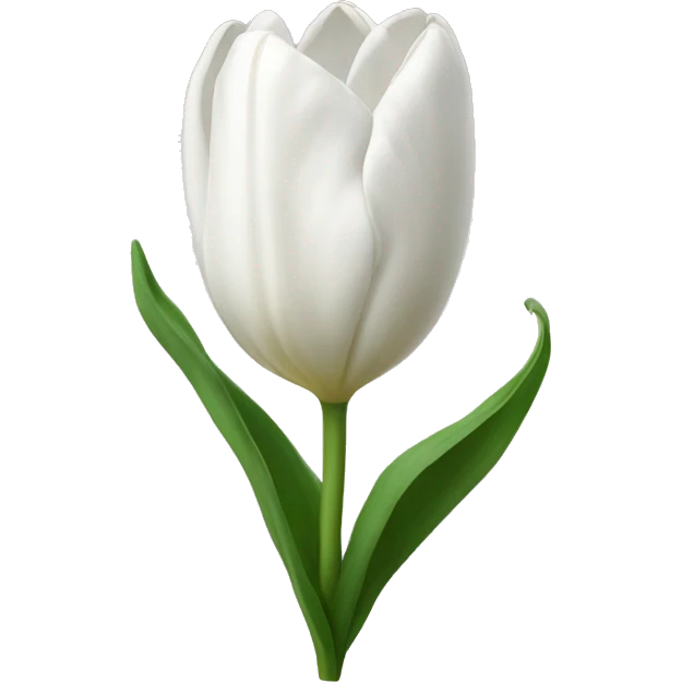 White Tulpe emoji