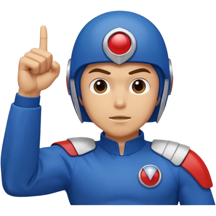 Mark from "Battle of the Planets" doing fist pump. emoji