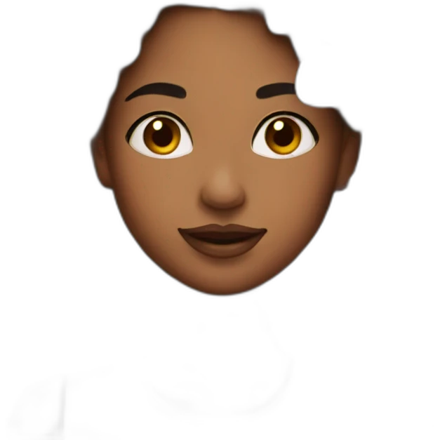 girl with magnolia emoji