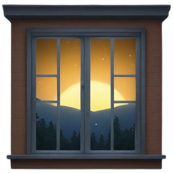 window to night emoji