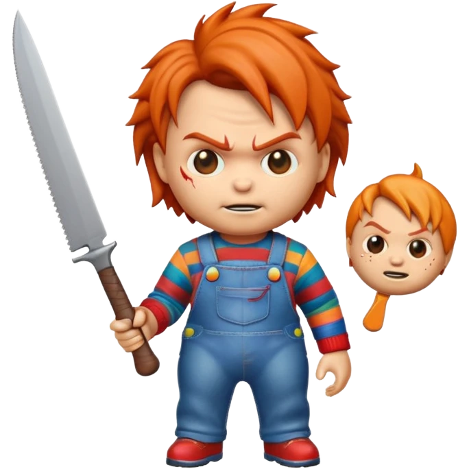 Un emojin de chuky emoji