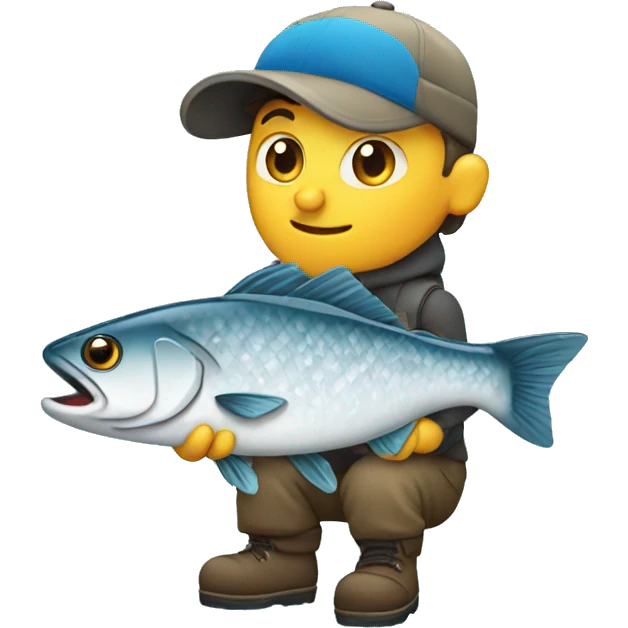 Ice fishing  emoji