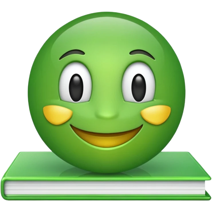 i need a emoji fher its green and in the text behind success is like bet ledger in transparent form emoji