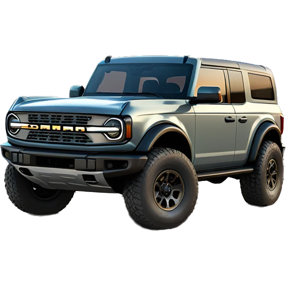 2021 ford bronco badlands cactus grey 4 door emoji