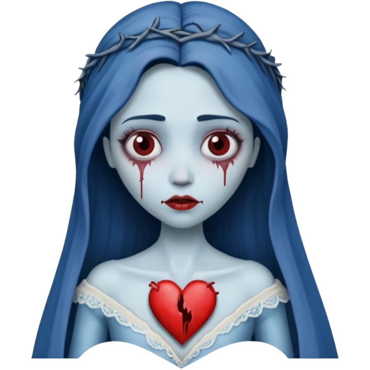heart corpse bride HEART emoji