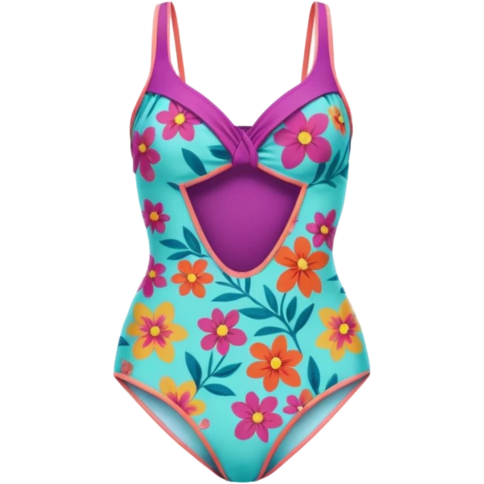 Retro swimsuit emoji