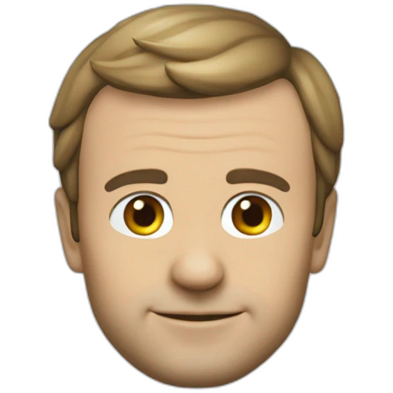 macron ce grand chauve emoji