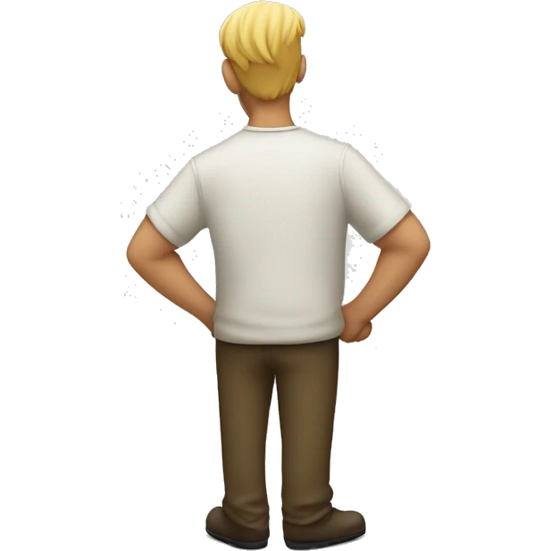 Homme qui regarde derrière un mur emoji