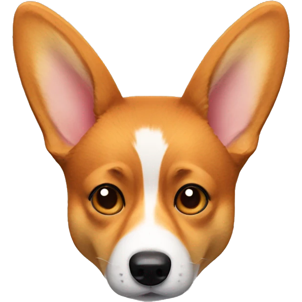 corgi with fox ears  emoji