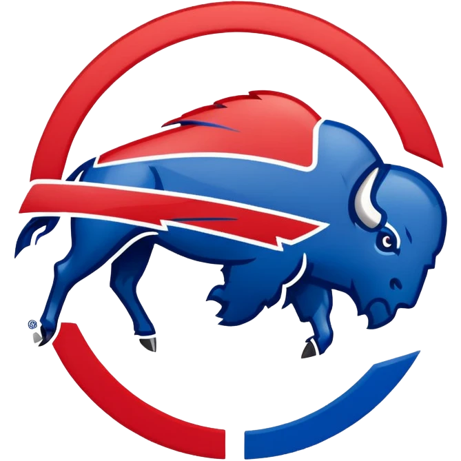 Buffalo Bills Playoff 2026 Logo emoji