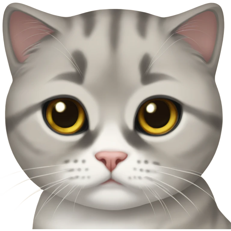 Cat Scottish Fold emoji