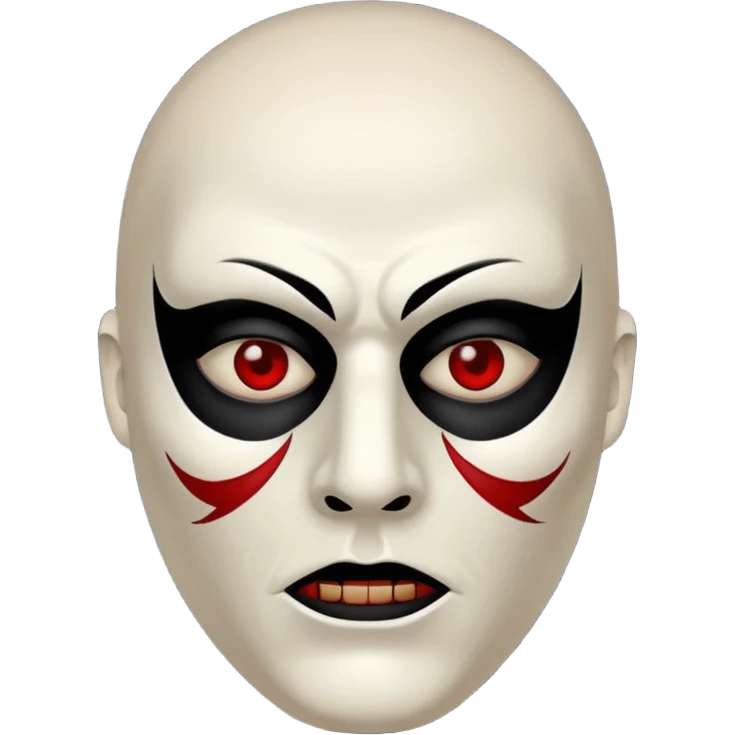 horror masked man emoji