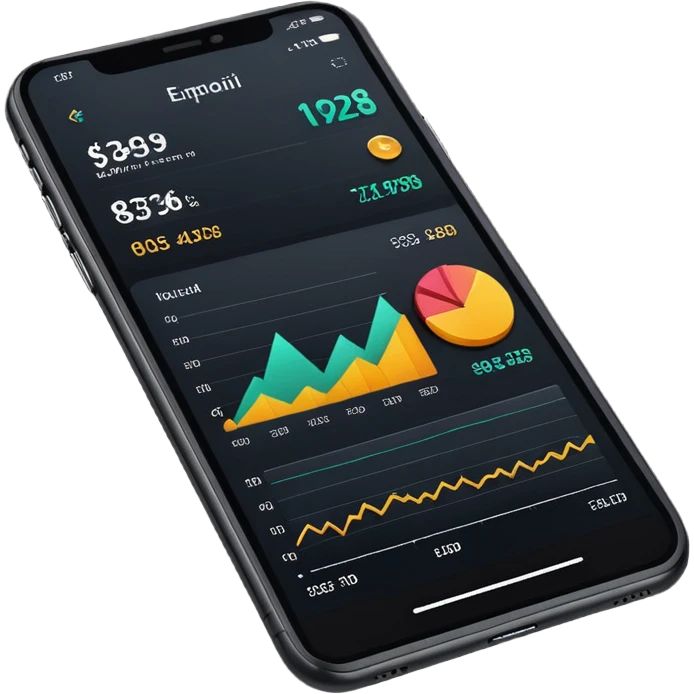 Investment application emoji