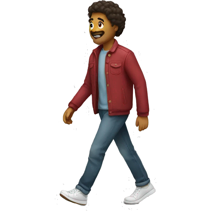 walking emoji