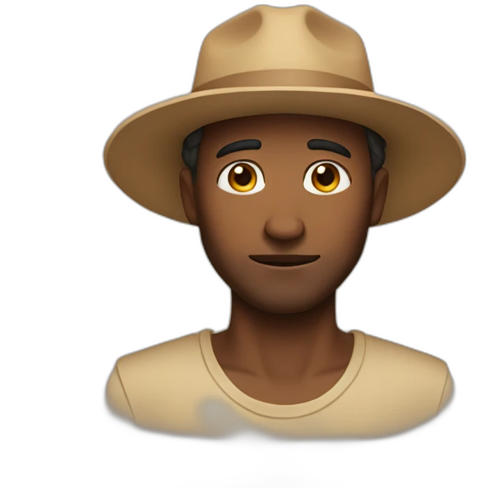 Man from desert emoji