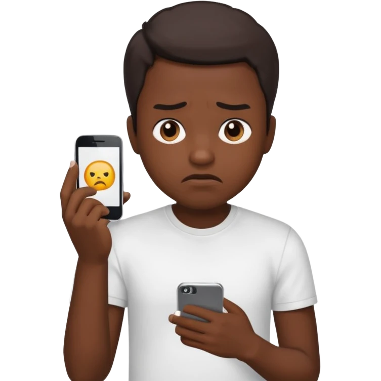 nahi h mera mobile me emoji