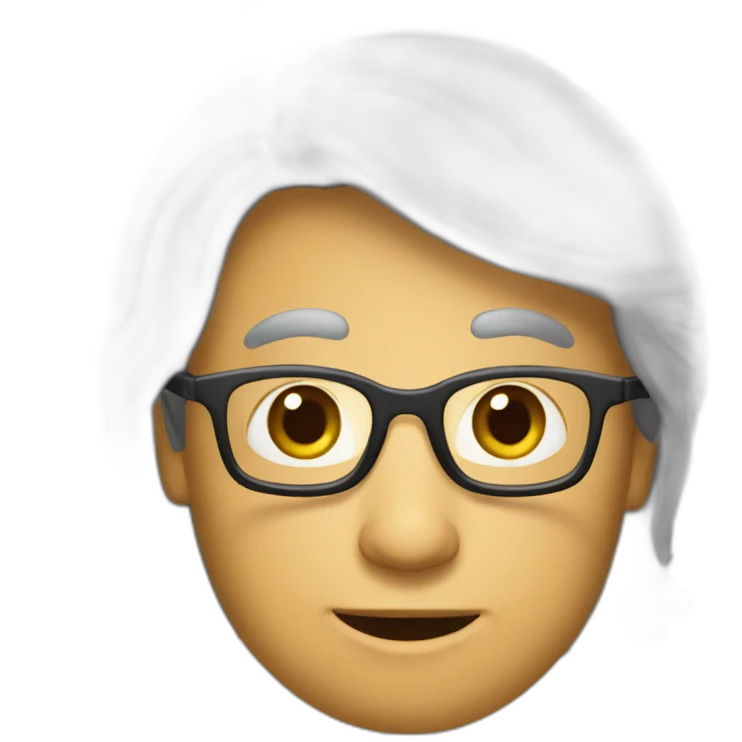 Une cacahuète intelligente emoji