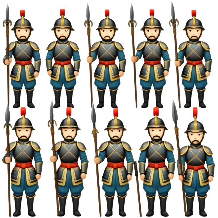 qing dynasty army emoji