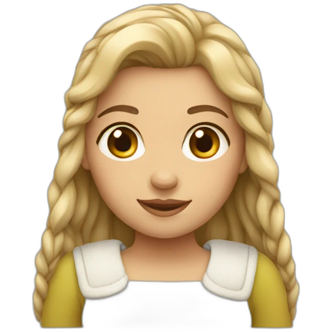 Slovenian girl emoji