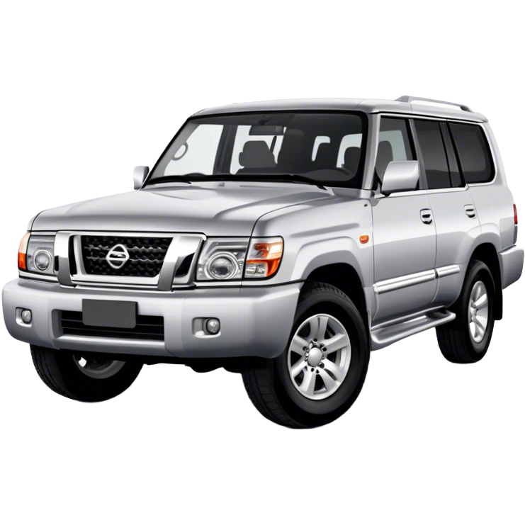 Nissan Patrol y62 - Nissan (Model Year: 2022) (Iconic colour: Silver) emoji