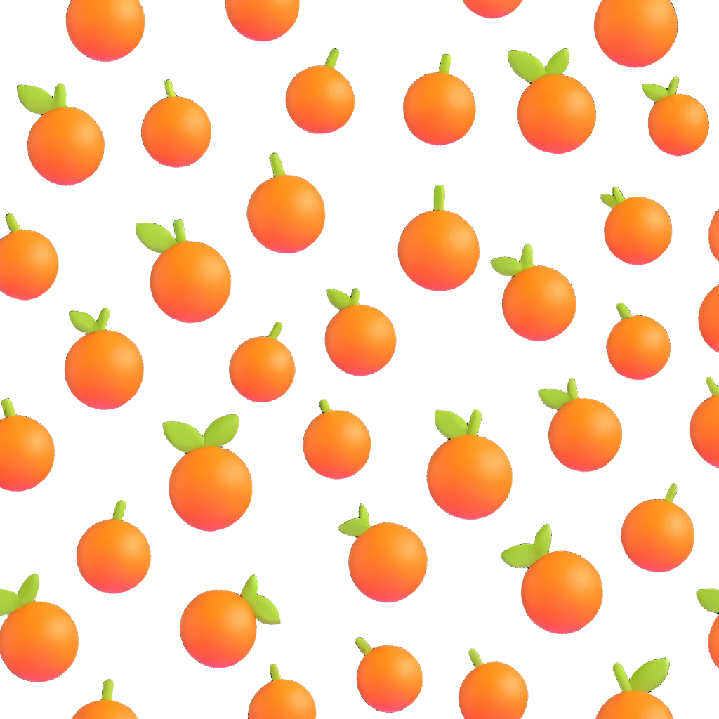 tangerine emoji