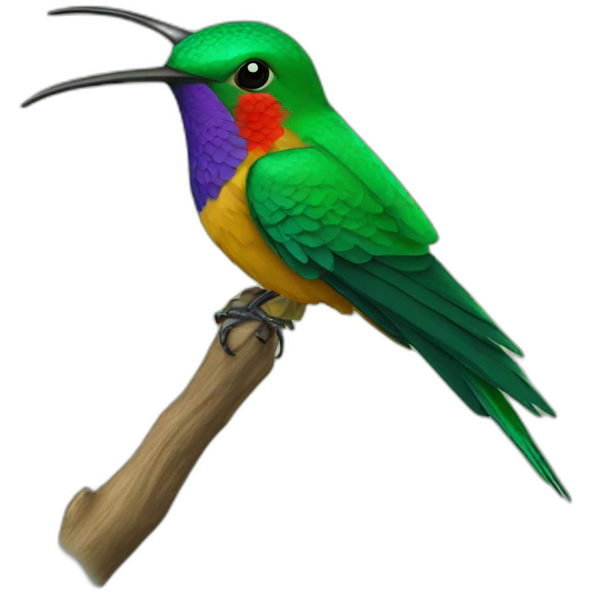 Colibrí emoji