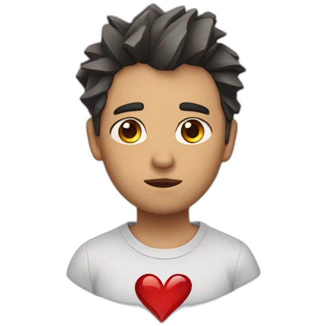 fractured heart emoji