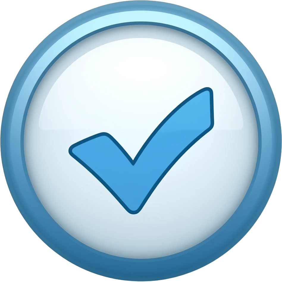 Bana mavi tık emojisi yasp emoji