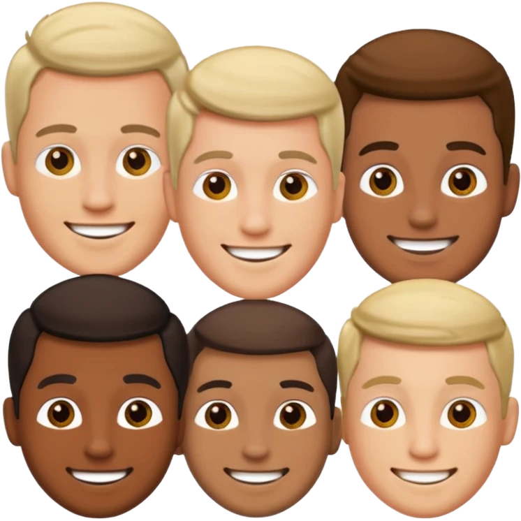 men having a conversation emoji