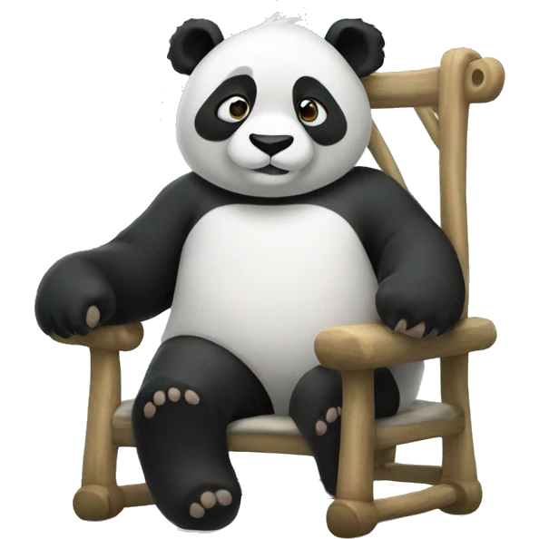 Panda at an slee emoji