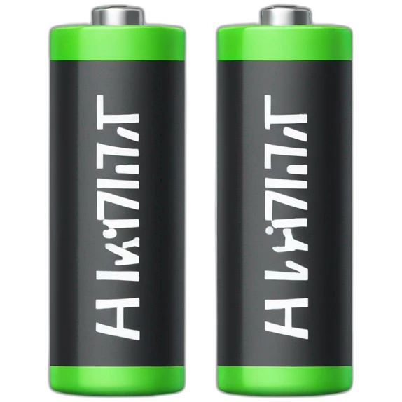Batteries size AA emoji