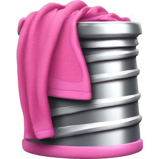 Pink Stanley cup emoji