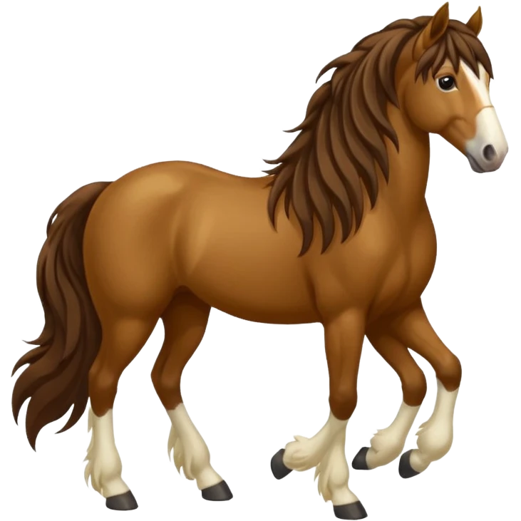 Bay gypsy cob emoji