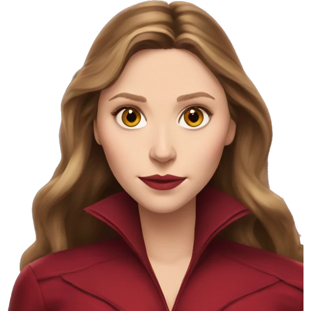 Elizabeth Olsen scarlet witch  emoji