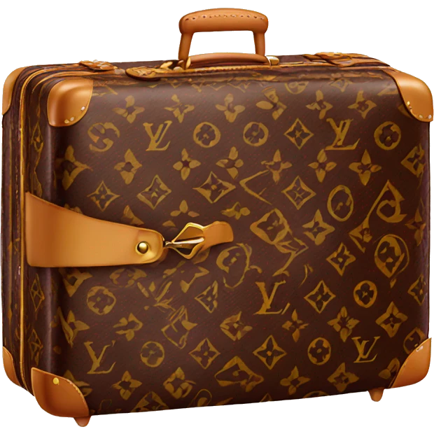 Louis Vuitton suitcase  emoji