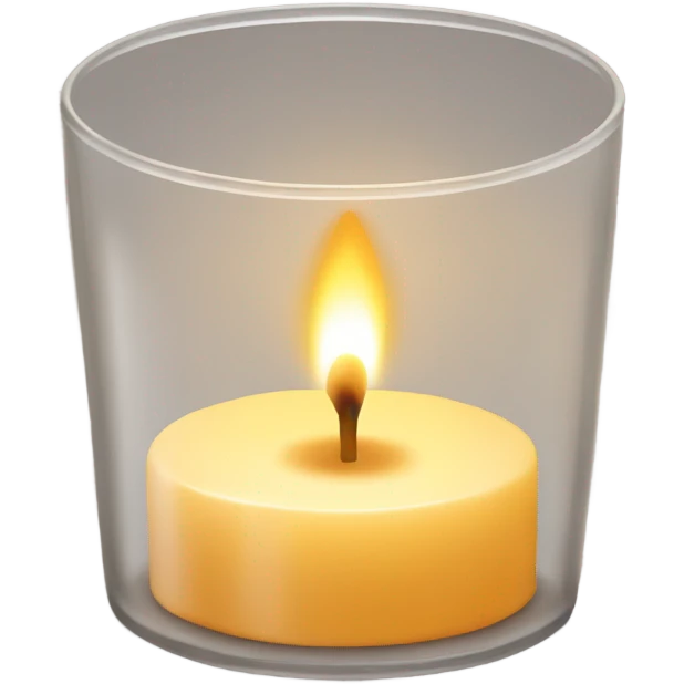 Lit TEALIGHT candle emoji