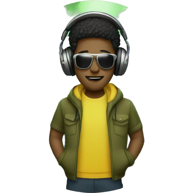 dj in the forest emoji