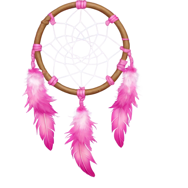 pink dream catcher  emoji