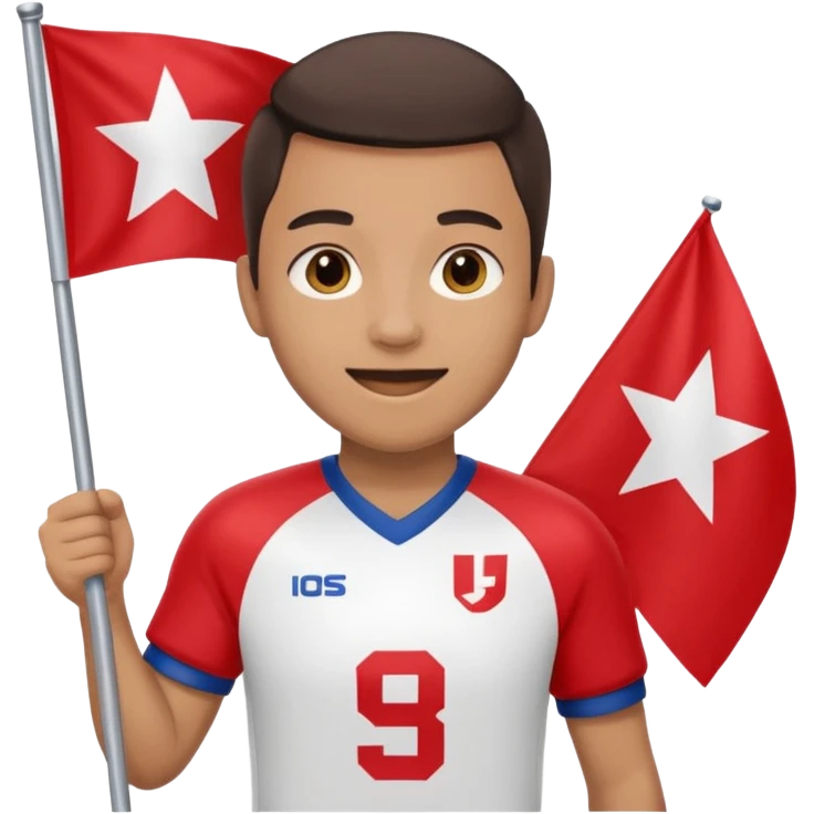 Create a emoji for a widad athletic club fan emoji