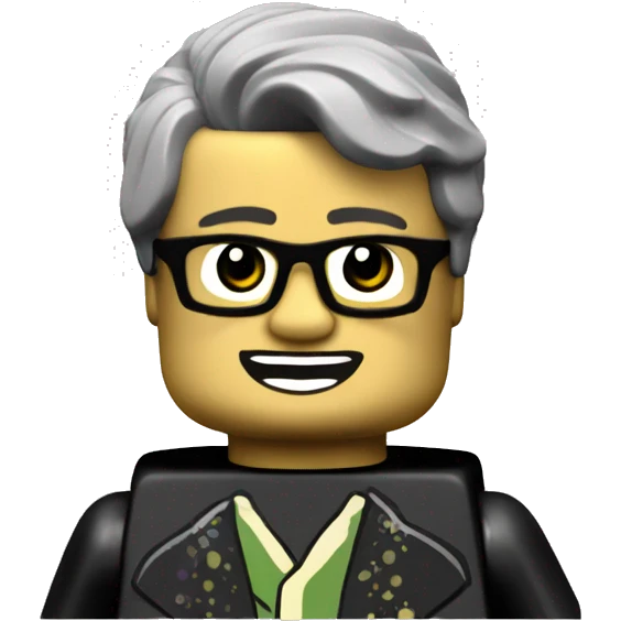 PARTY Lego minifigure  emoji
