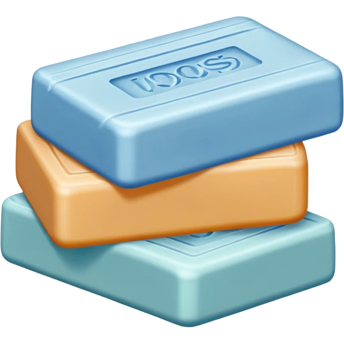 Stacked Soap Bar emoji