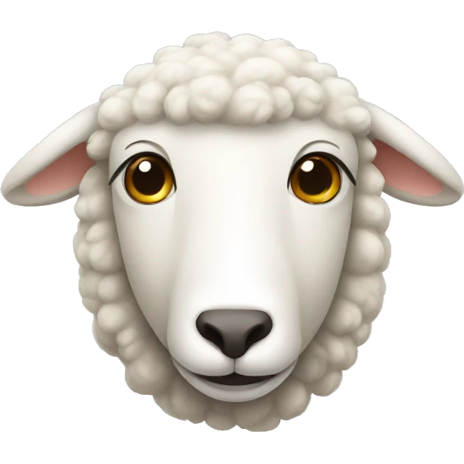 white sheep emoji