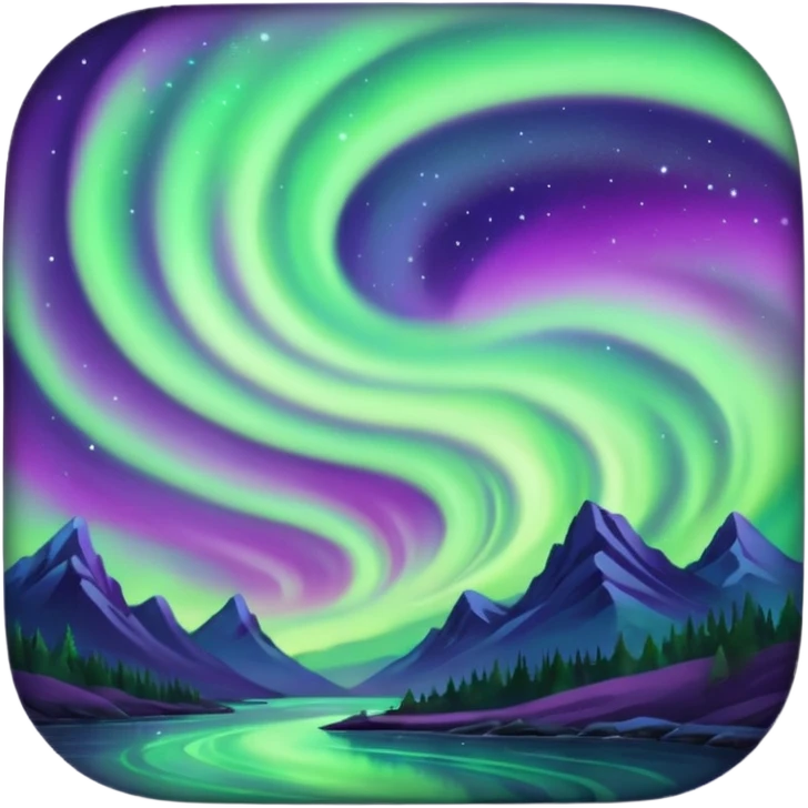 northern lights emoji