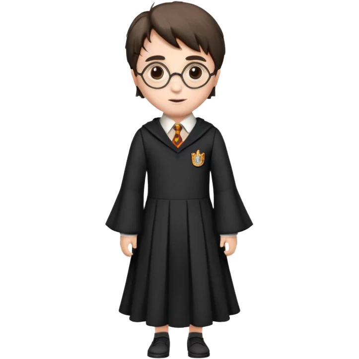 Harry potter wearing a dress emoji